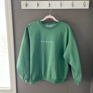 call her daddy health and wellness crewneck sweatshirt